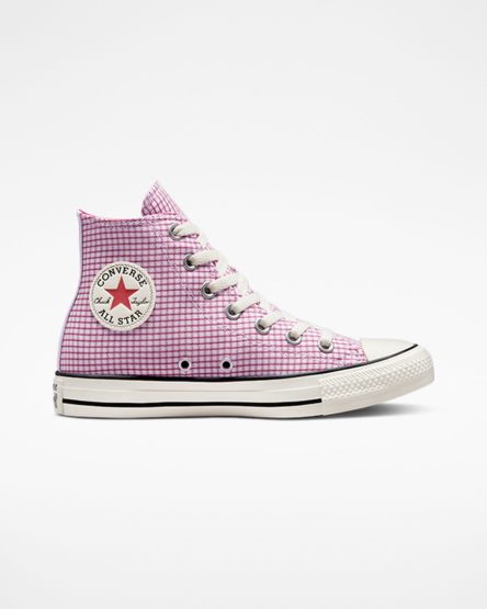 Tenisky Vysoke Converse Chuck Taylor All Star Checkered Damske Nachový | SK ZR5PJ7